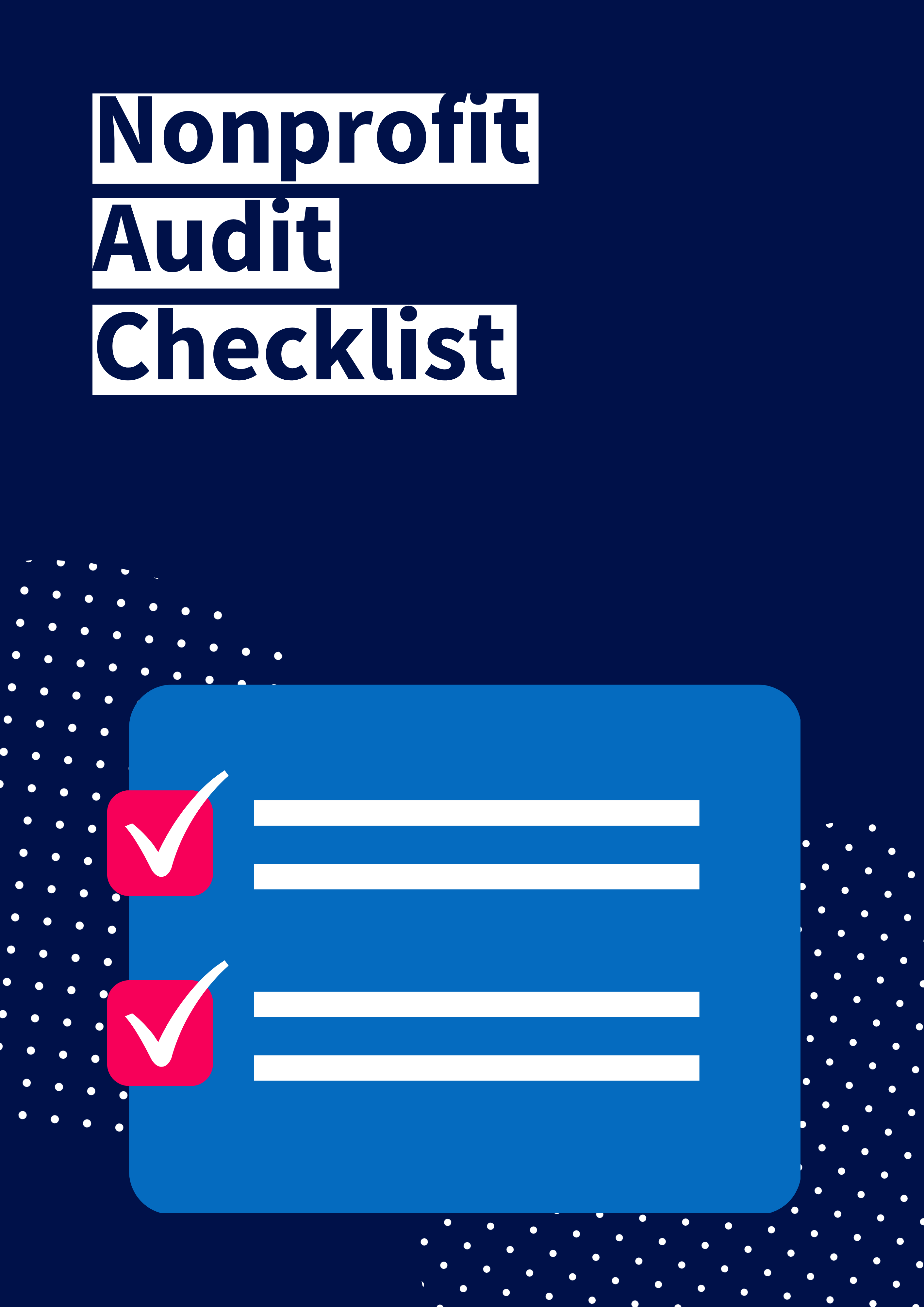 Nonprofit Audit Checklist
