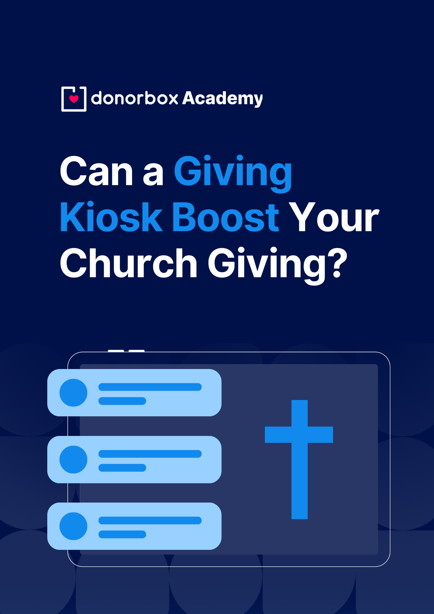 Can A Giving Kiosk Boost Your Church Giving?