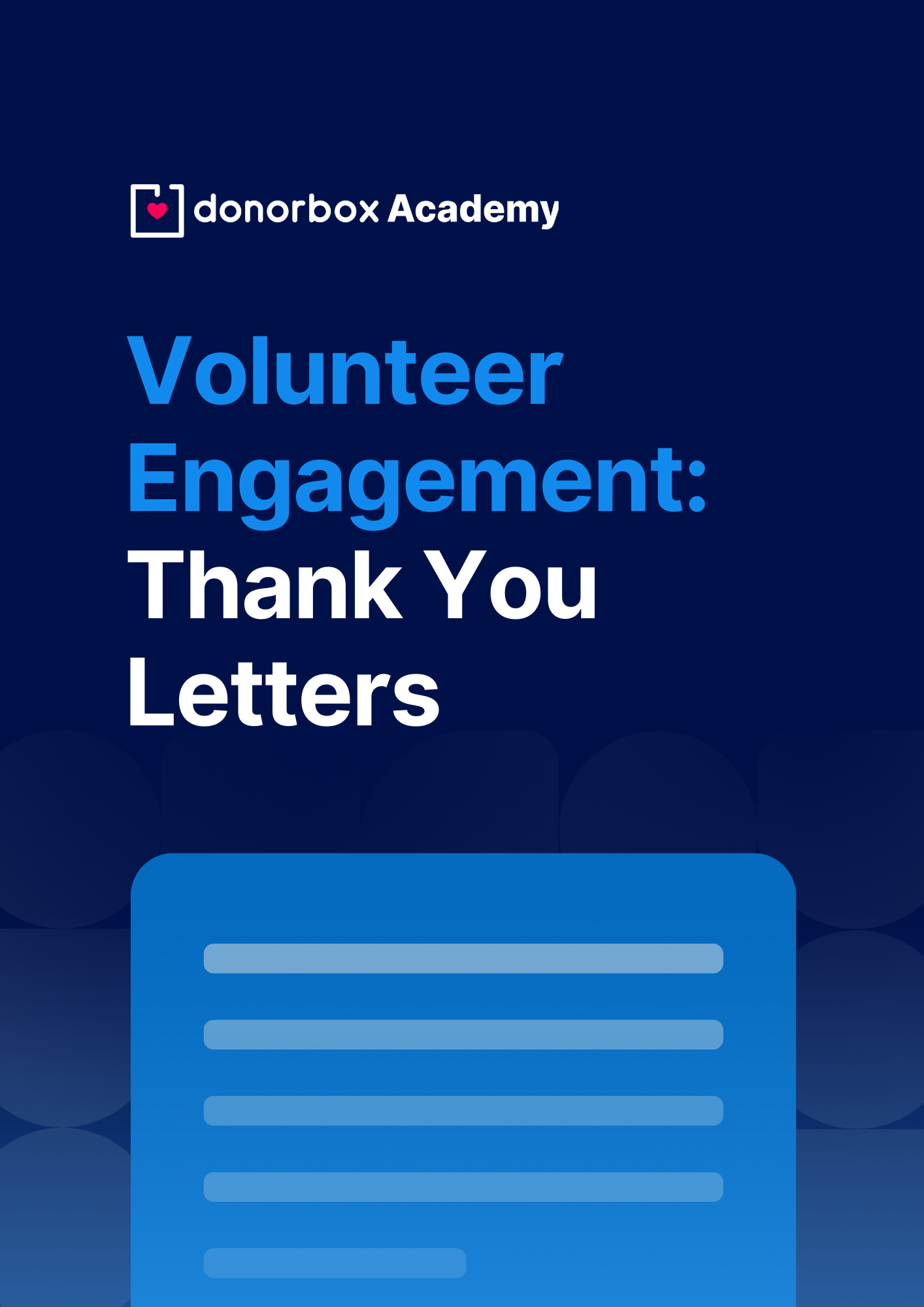Volunteer Thank You Letter Template
