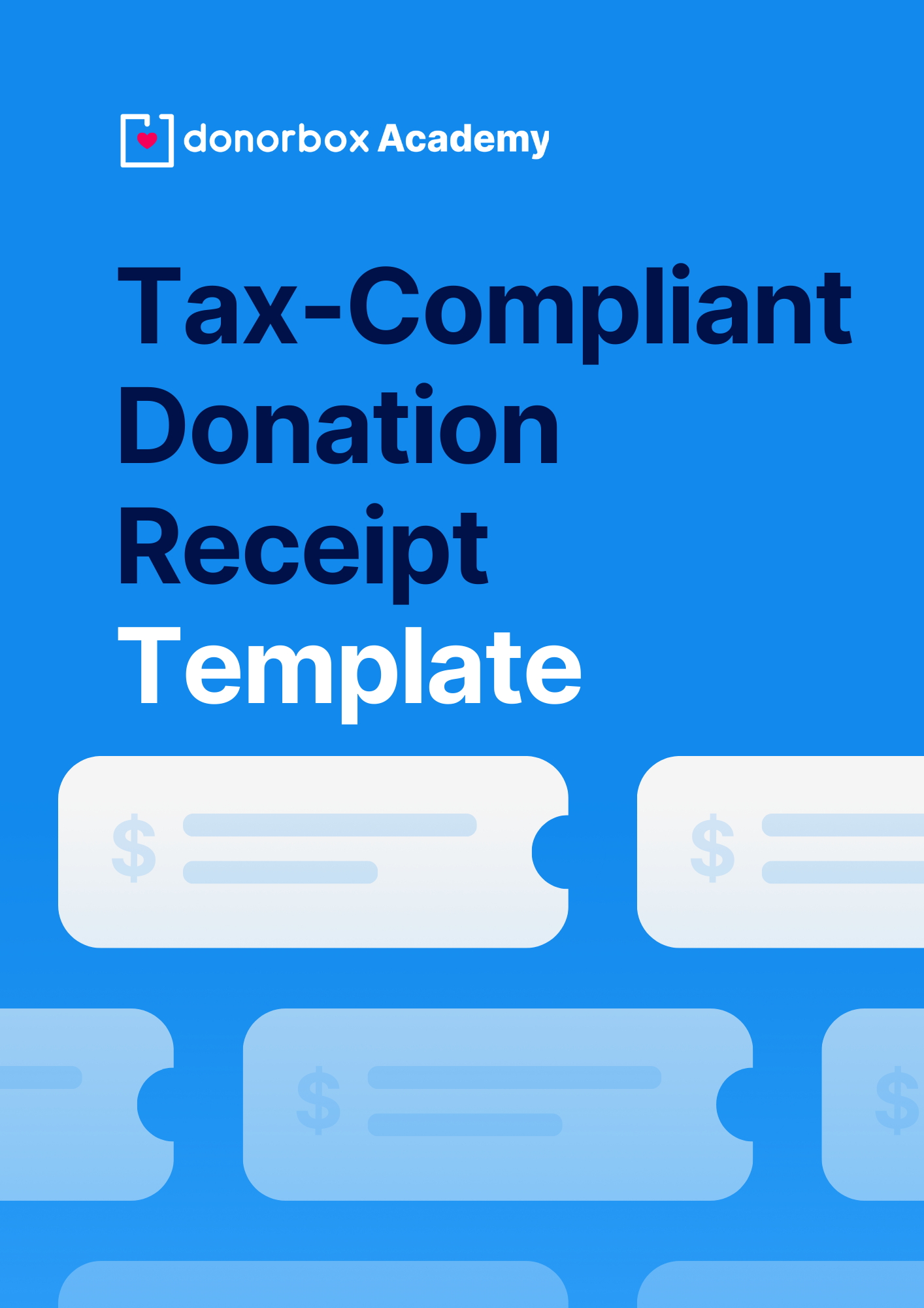 Tax-Compliant Donation Receipt Template